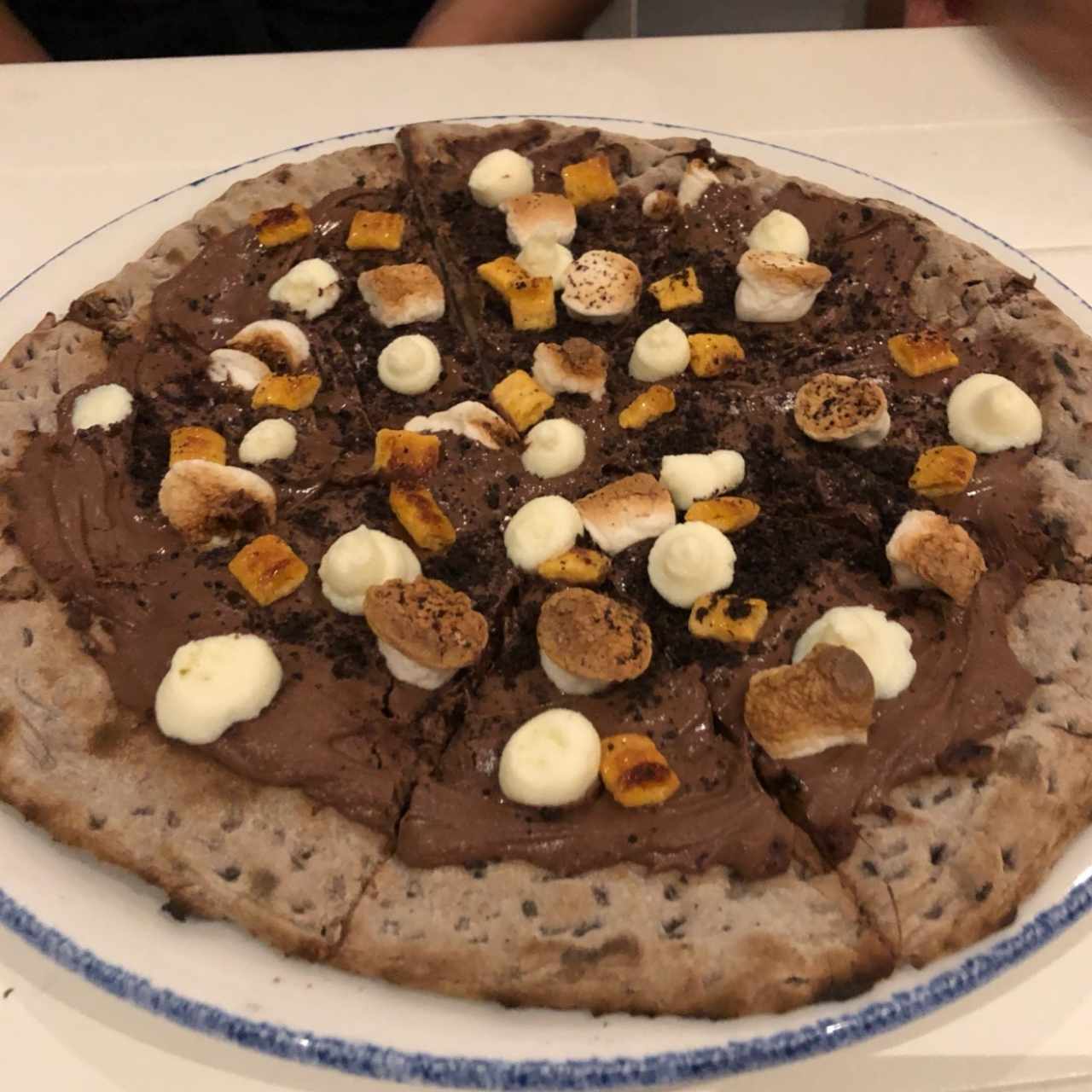 Pizza de Nutella