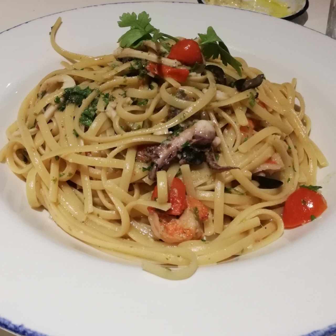 Spaguetti frutos di mare 