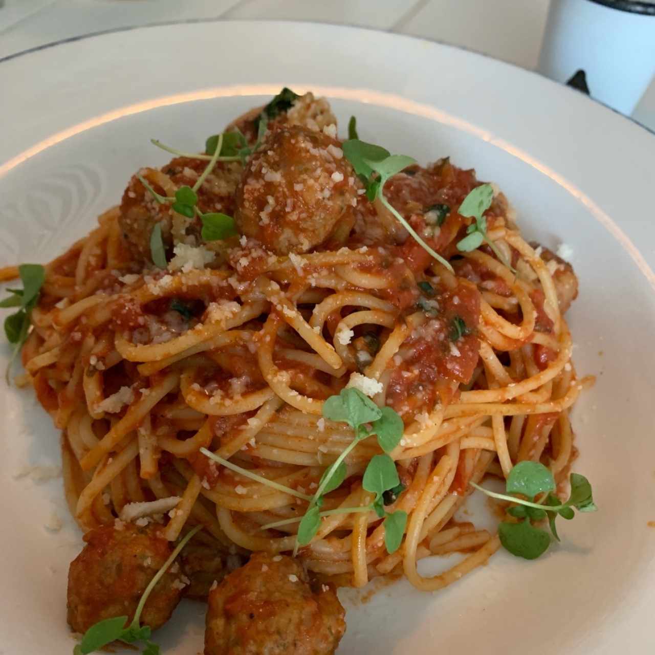 spaghetti polpete