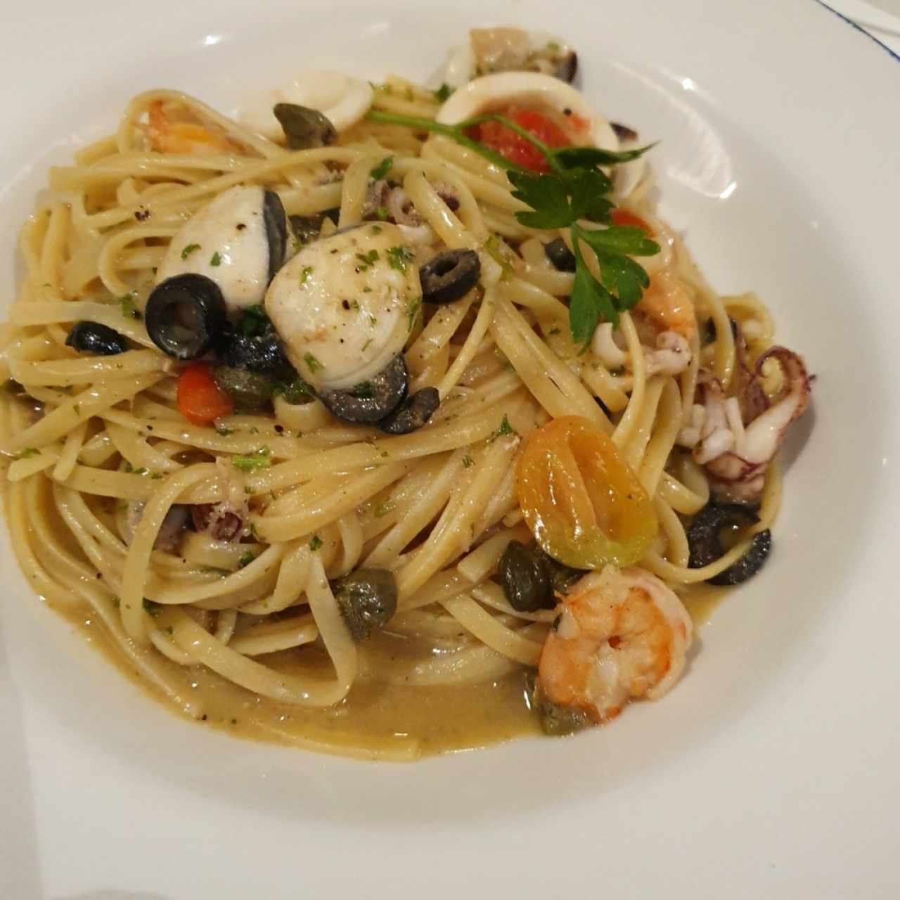 fettucini frutos del mar