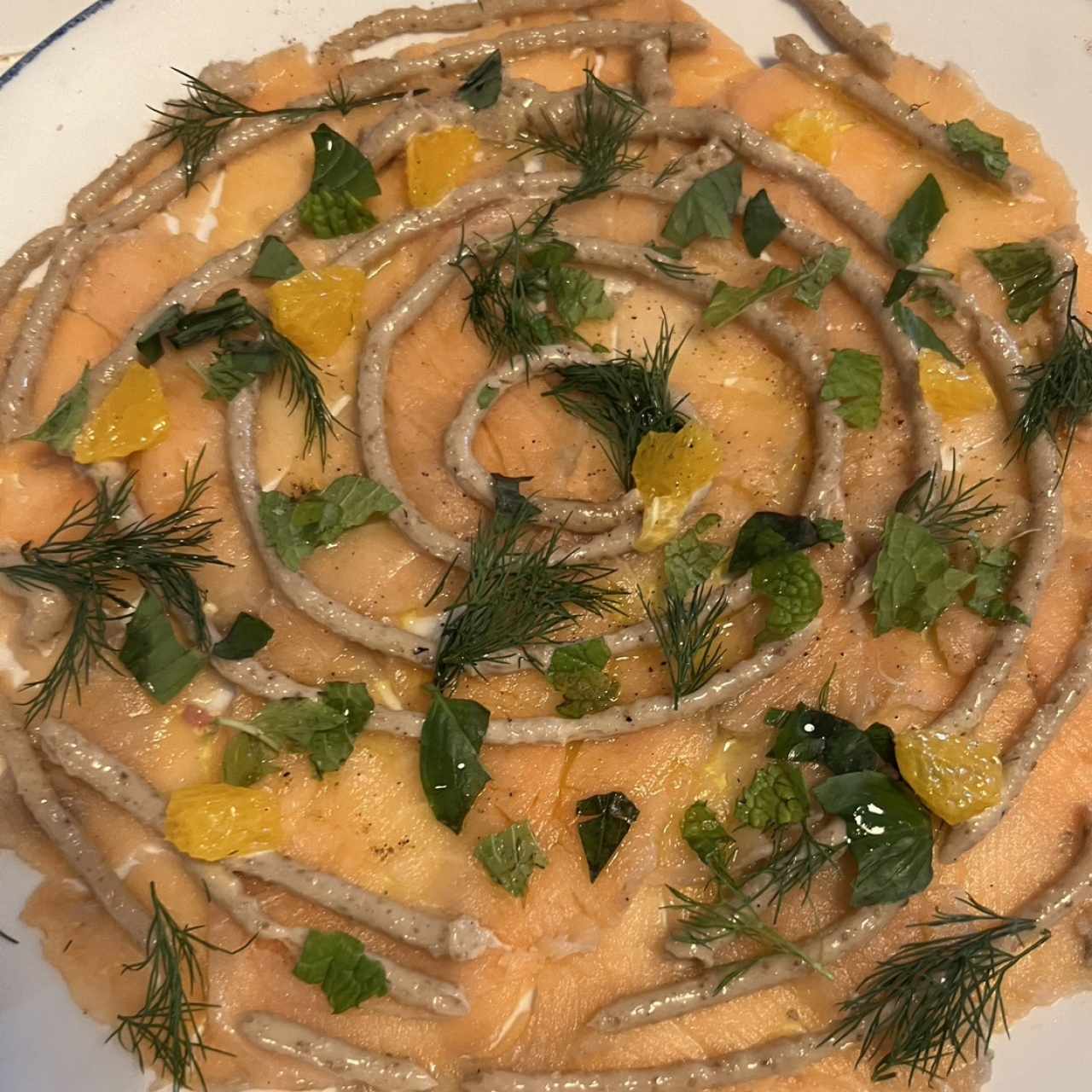 Carpaccio Di Salmone