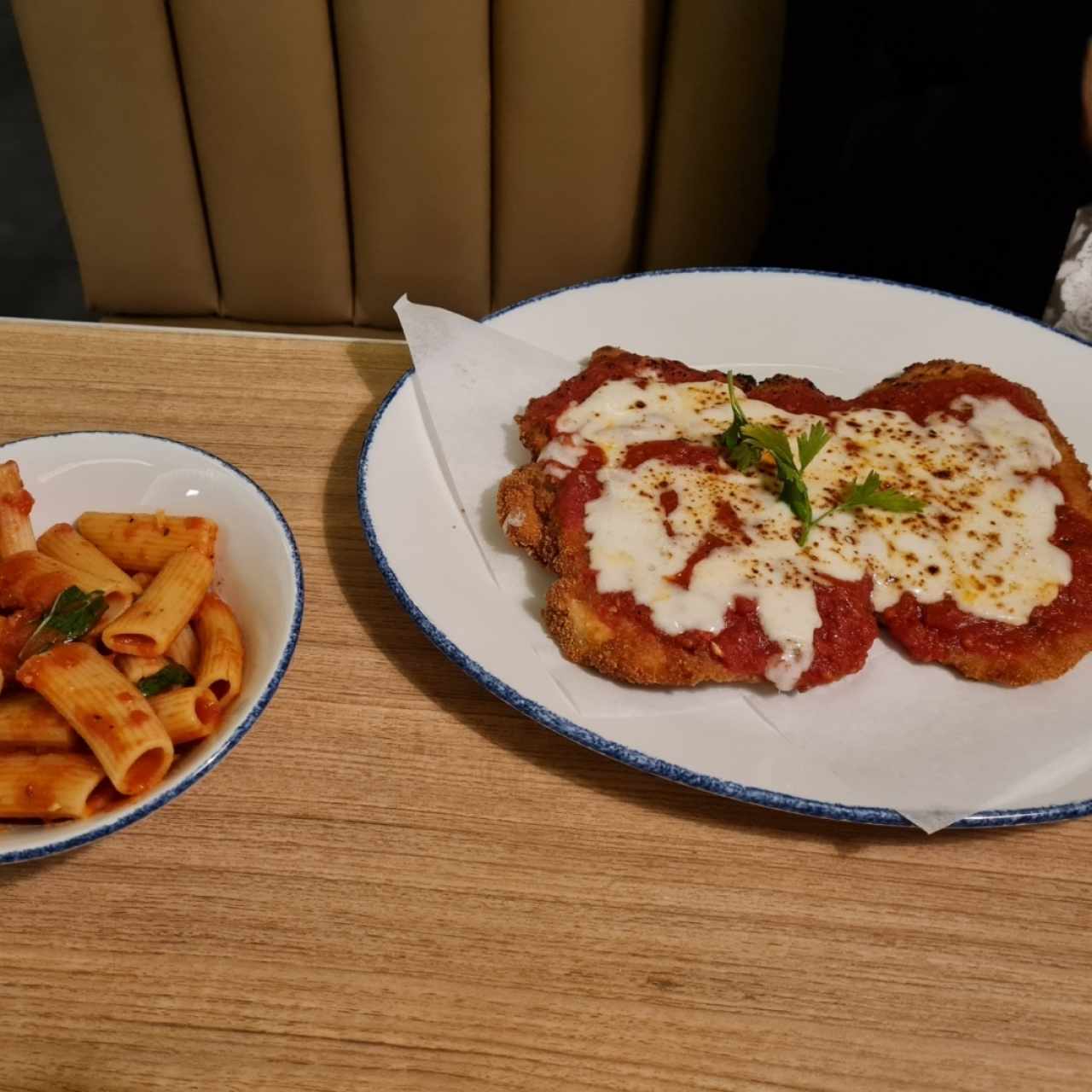 Secondi Piatti - Milanesa de pollo