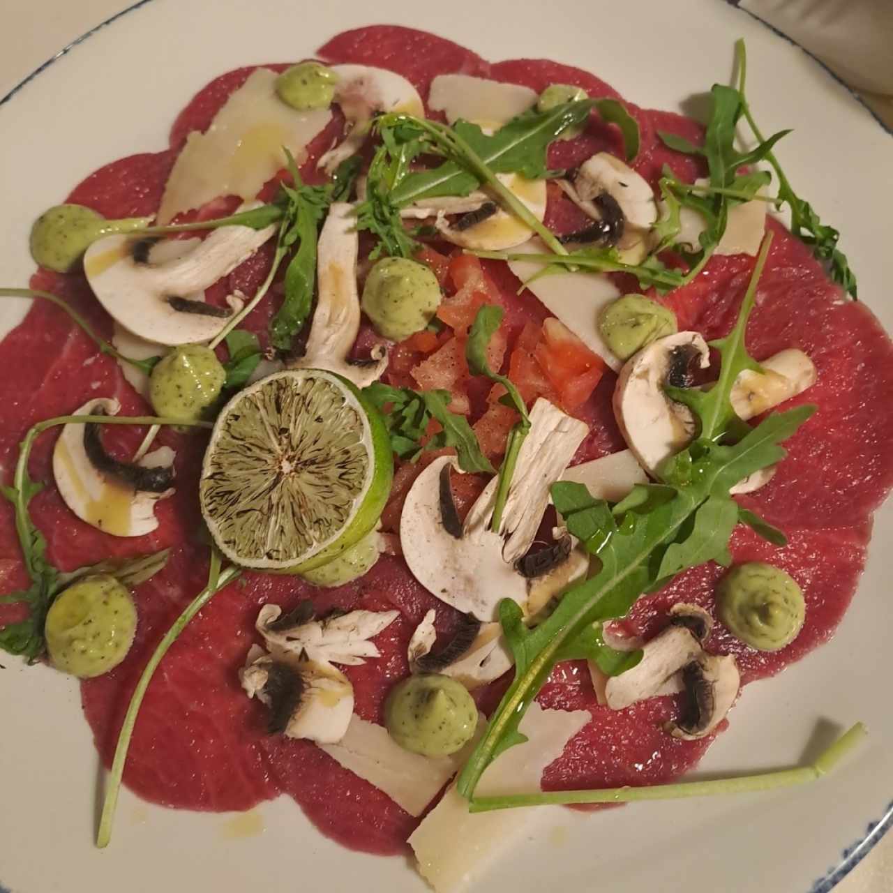 Carpaccio Di Manzo