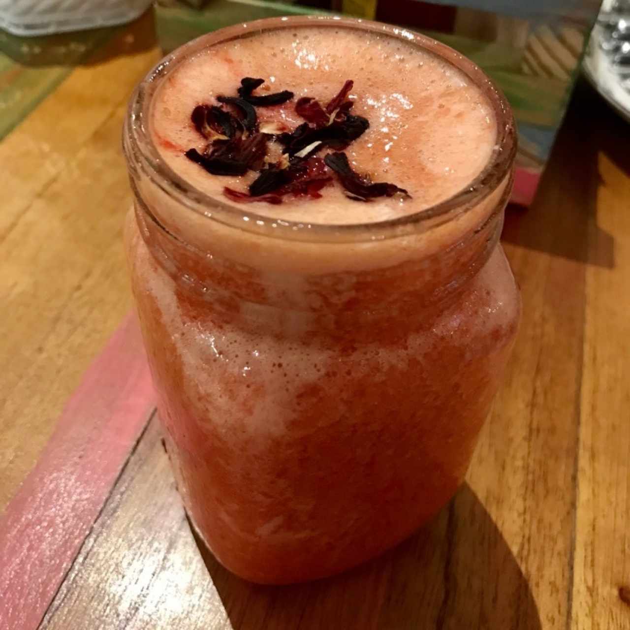 Licuado de Fresa y Maracuyá 