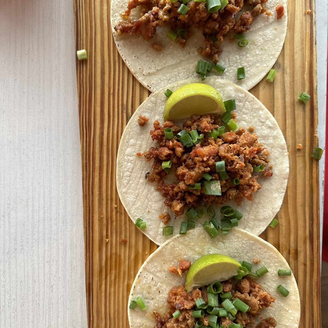 Taco Juana Quiere Chorizo