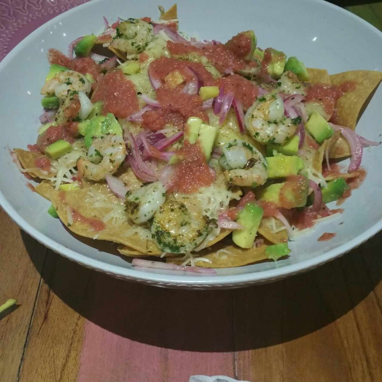 bowl de nachos