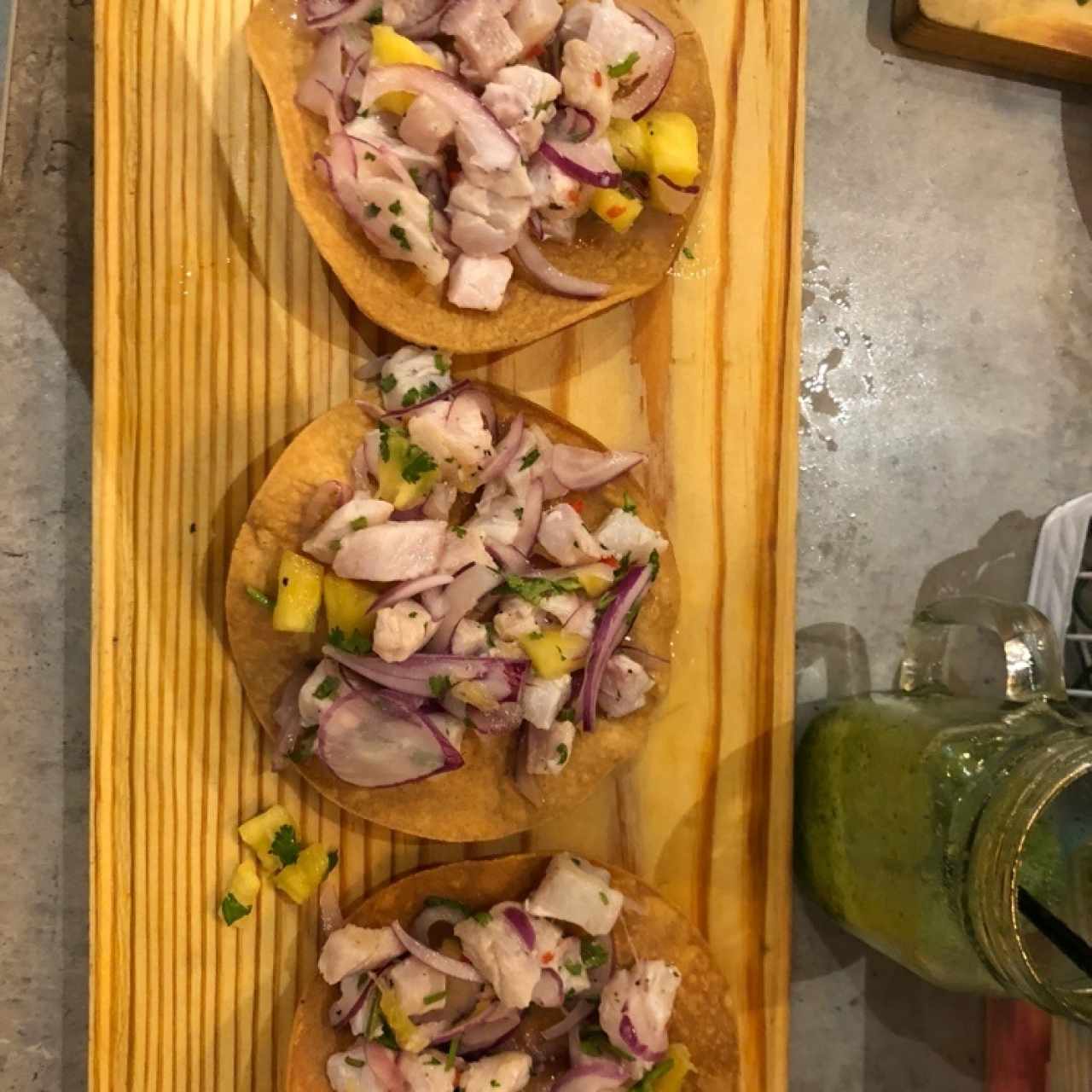 tacos de ceviche