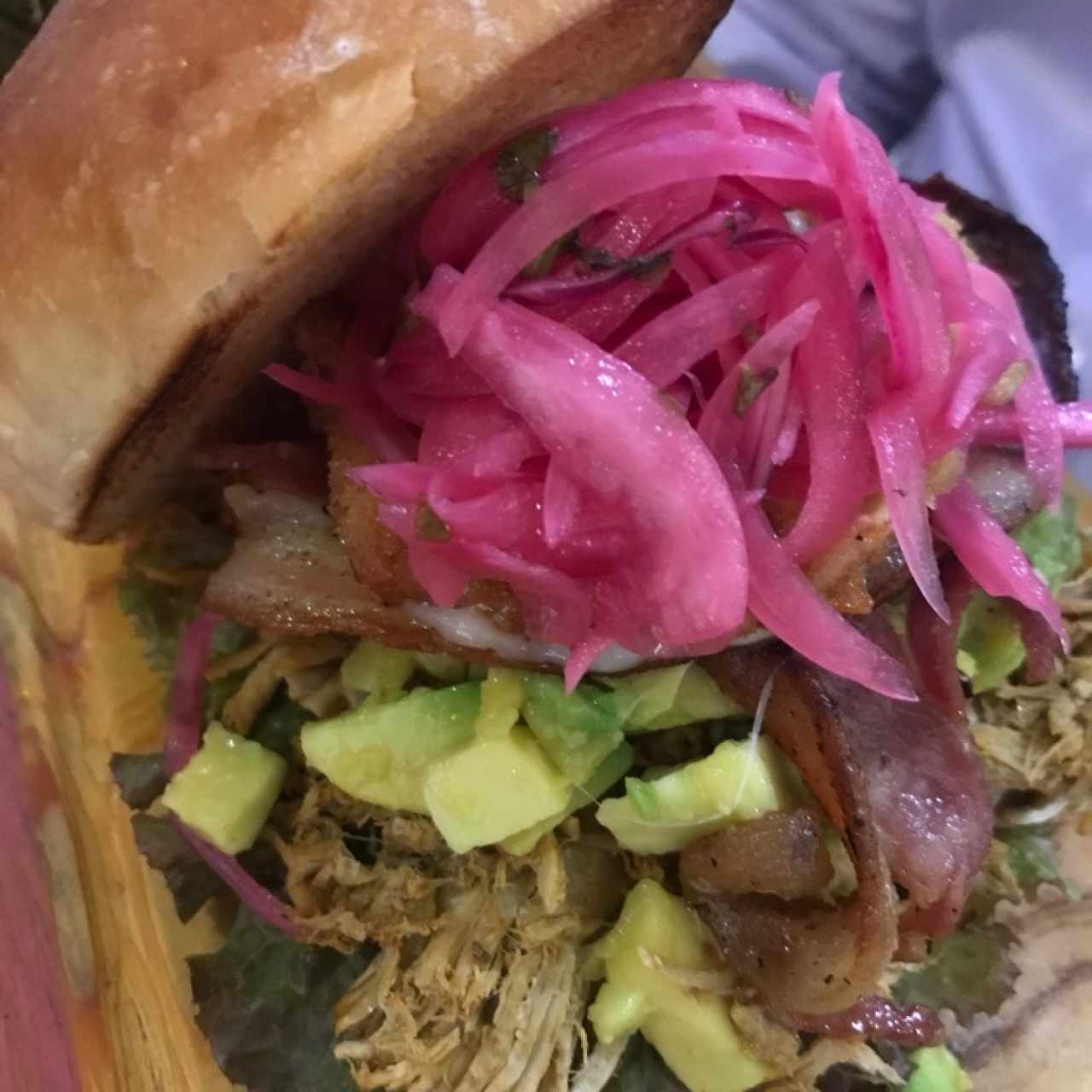 hamburguesa de pollo