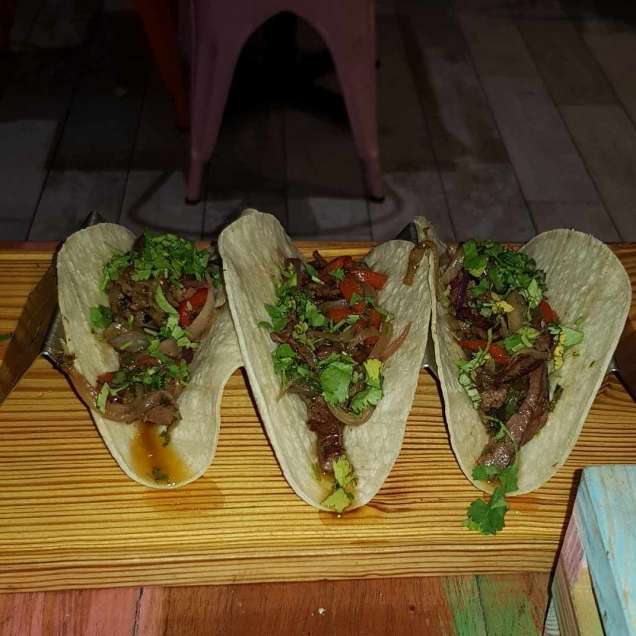 tacos de entraña