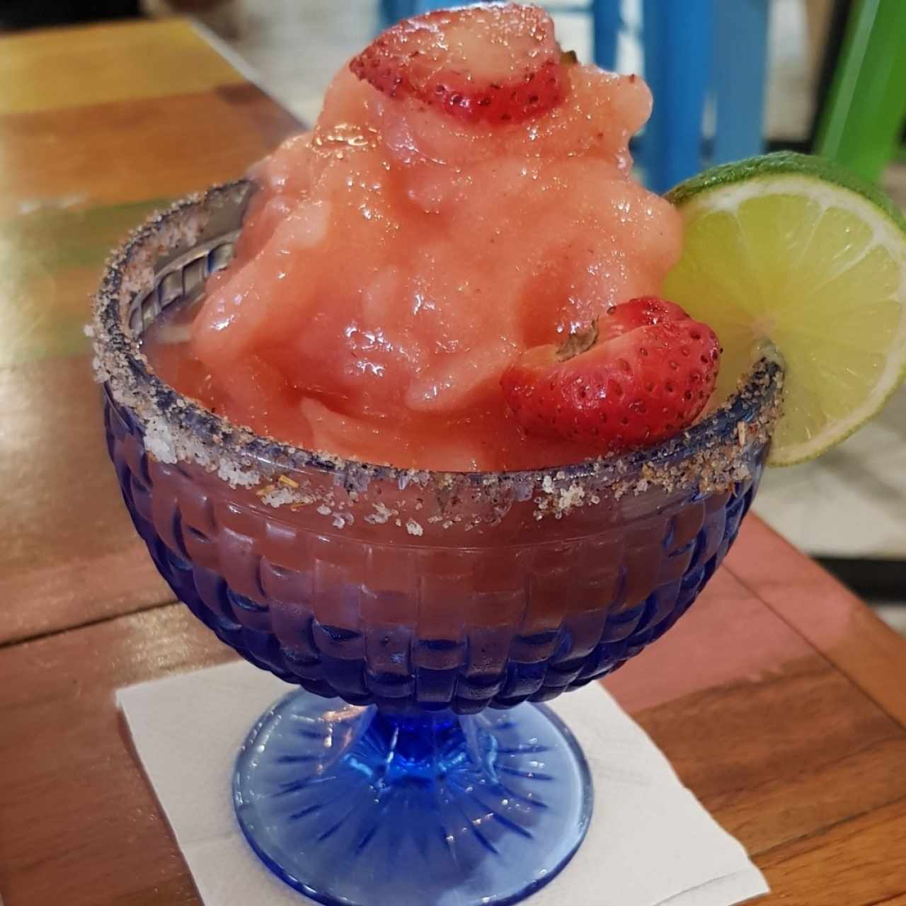 margarita de fresa