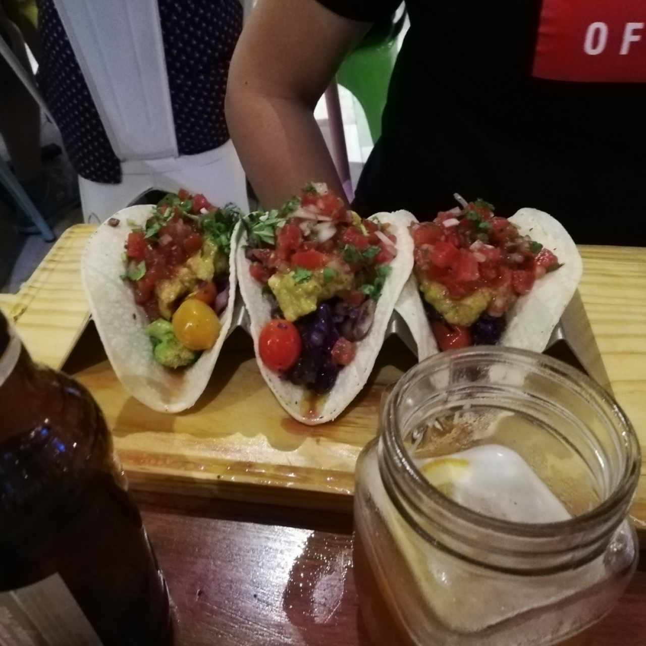tacos vegetarianos