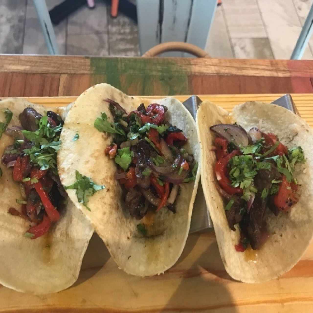 tacos de entraña 