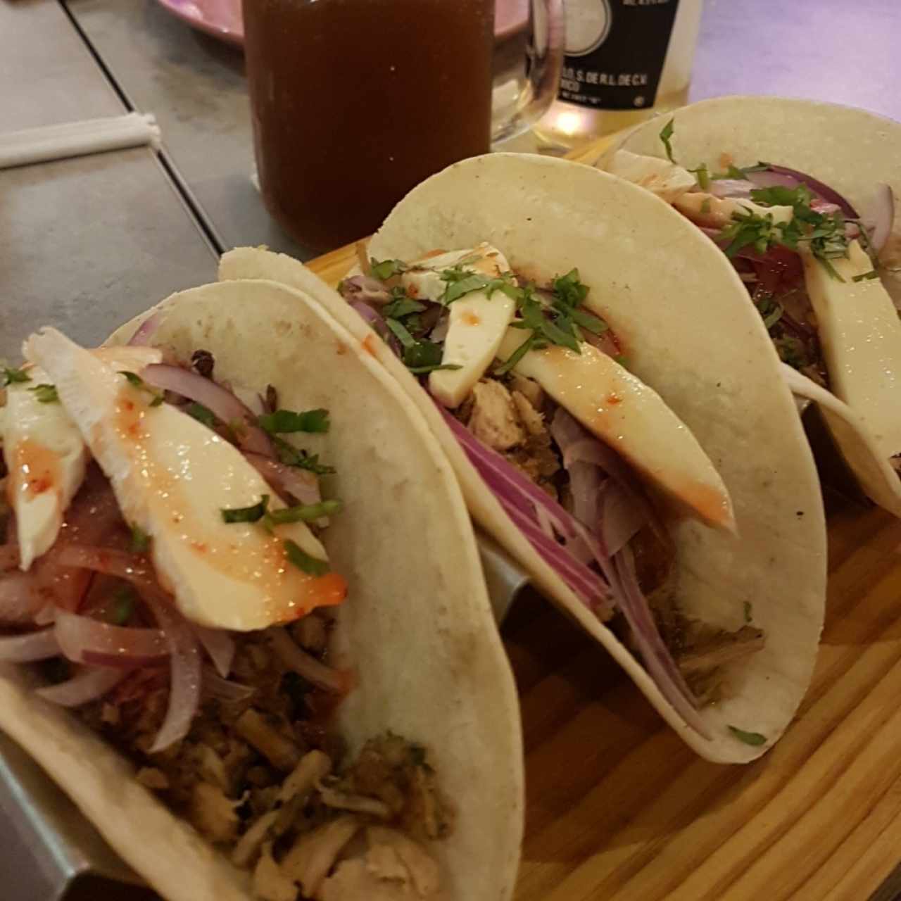 Tacos de carnitas 