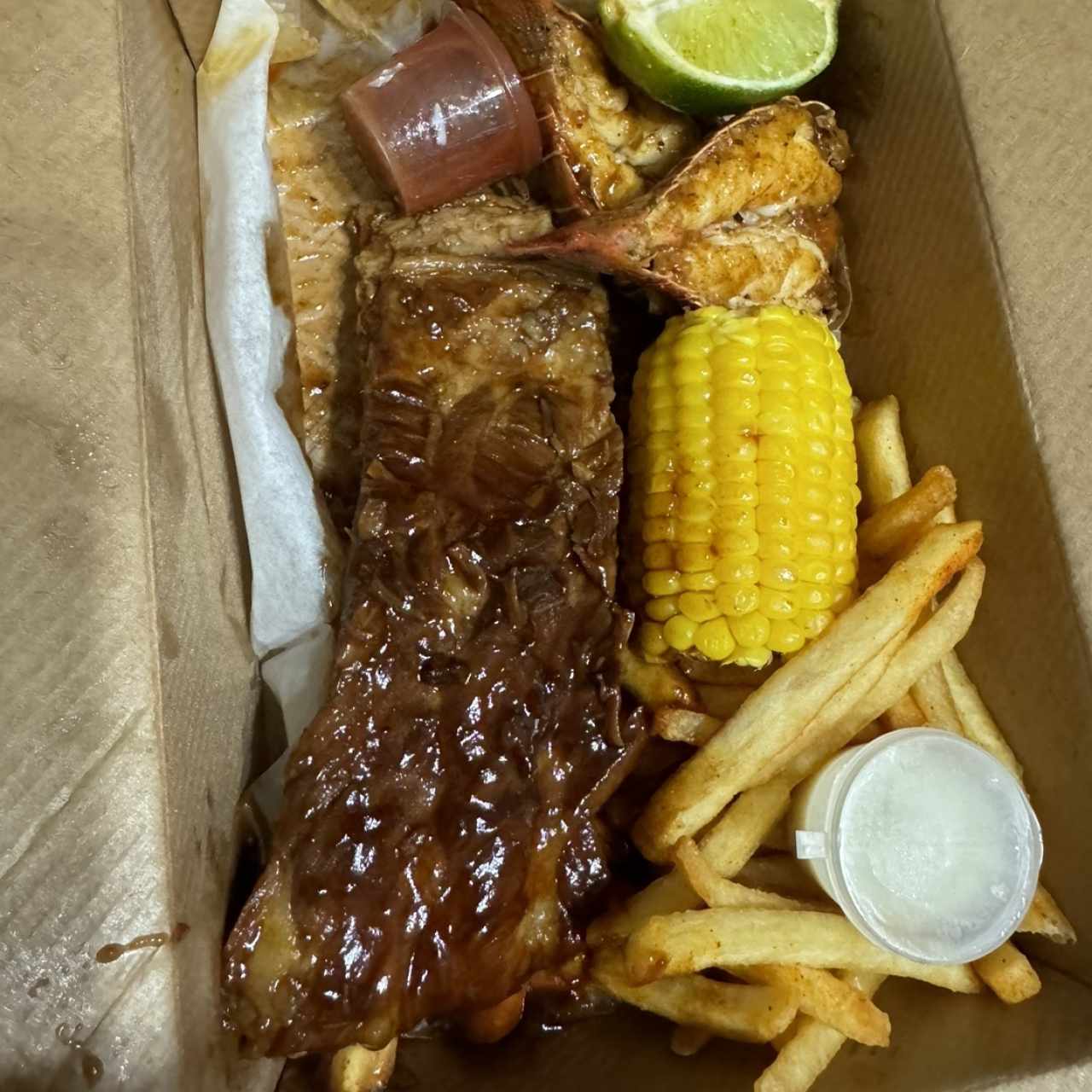 Lobster and Ribs Mix