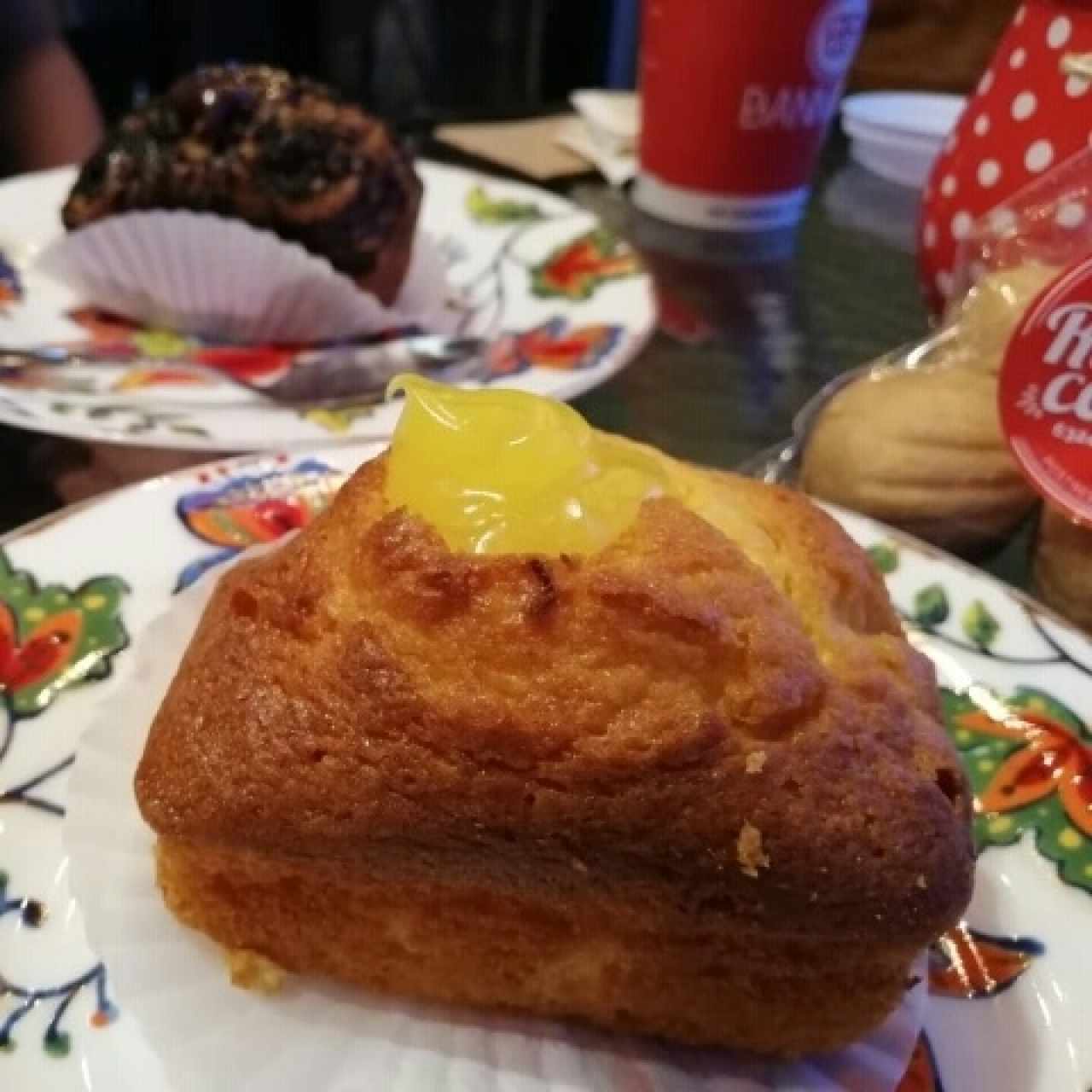 mini kek de limón