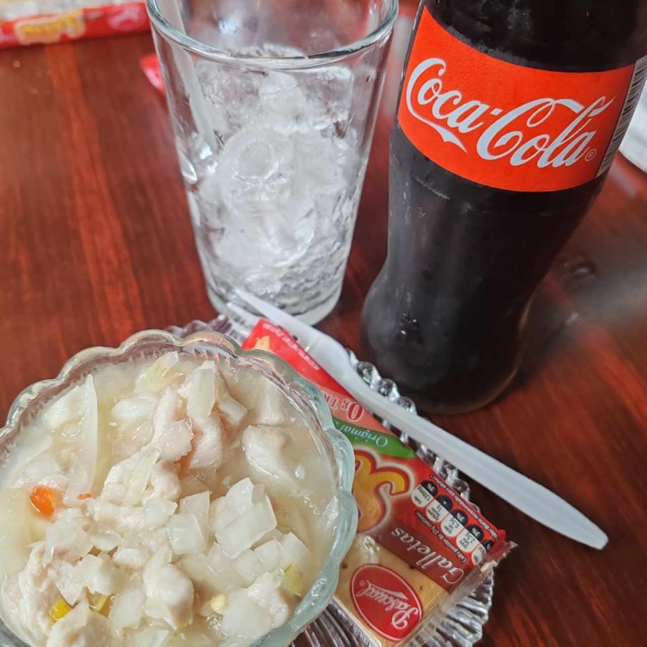 Ceviche de corvina