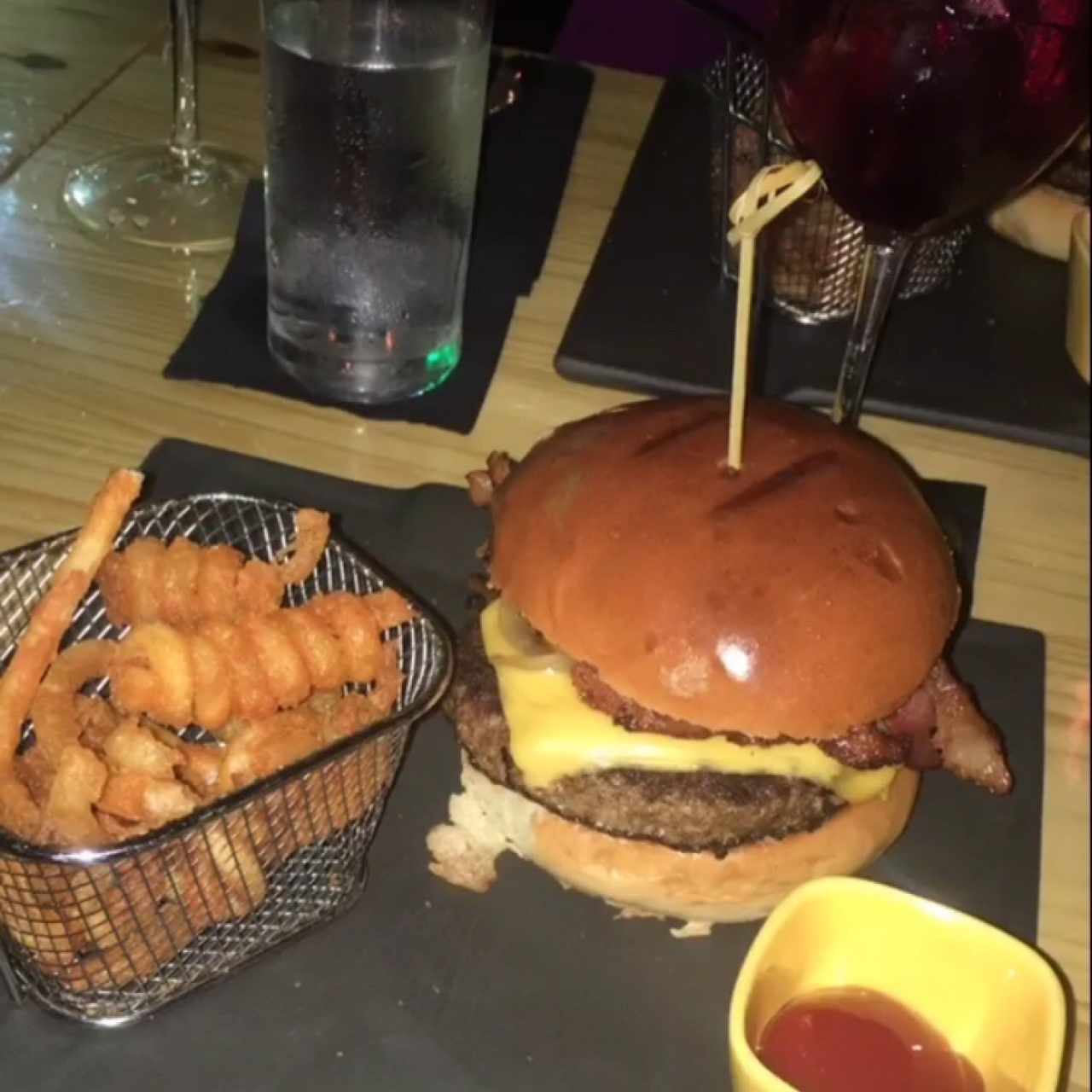 Hamburguesa en Malo (no está todavía en el menú)