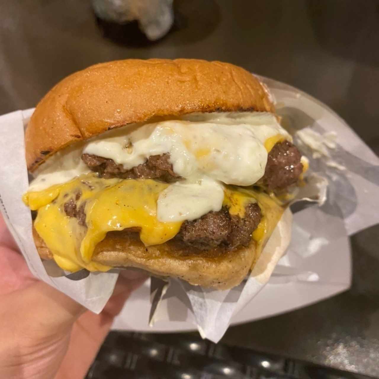 cheese burger doble