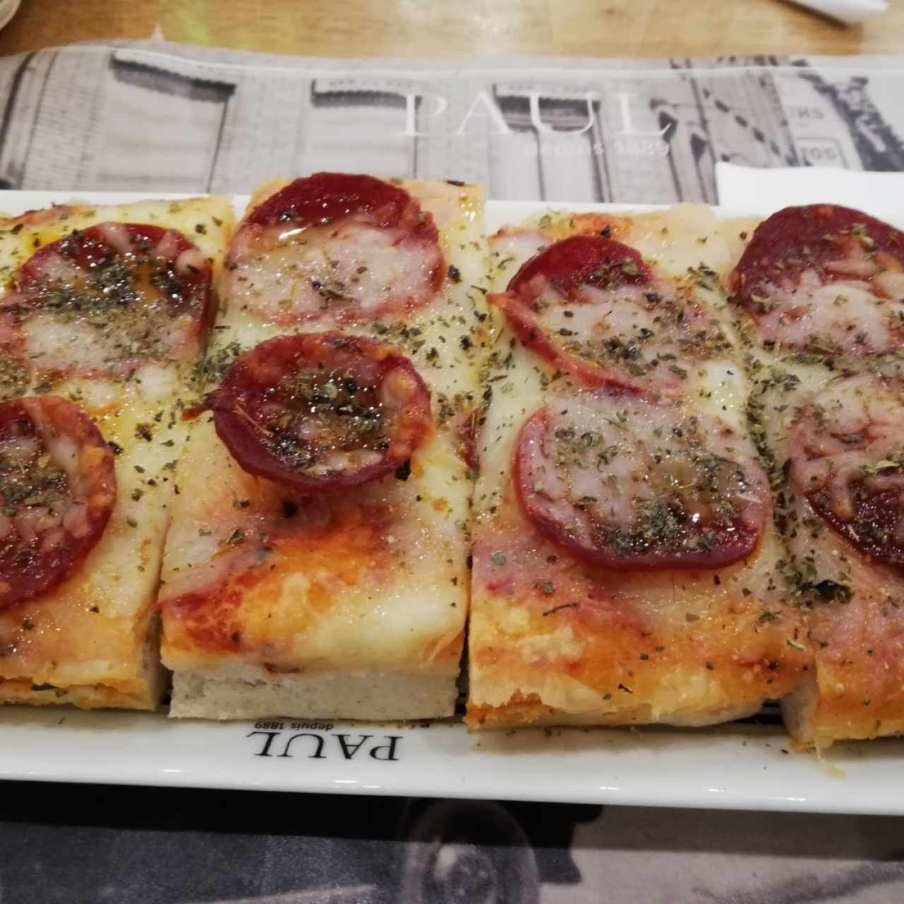 Pizza de peperoni 