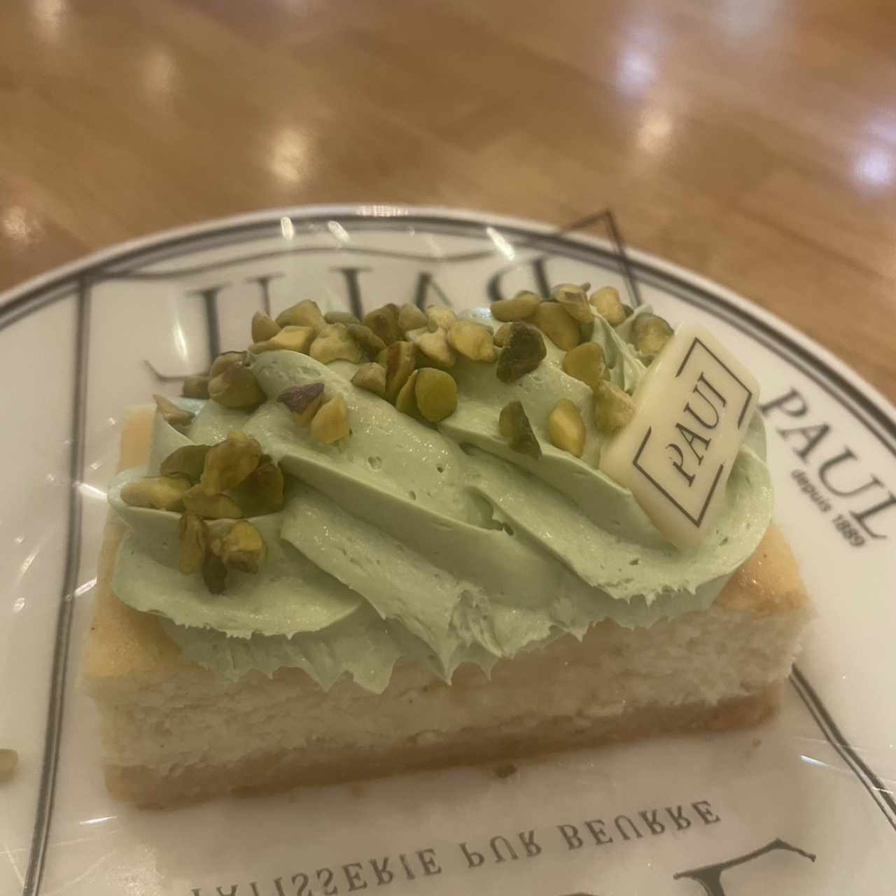 Cheesecake pistachio 