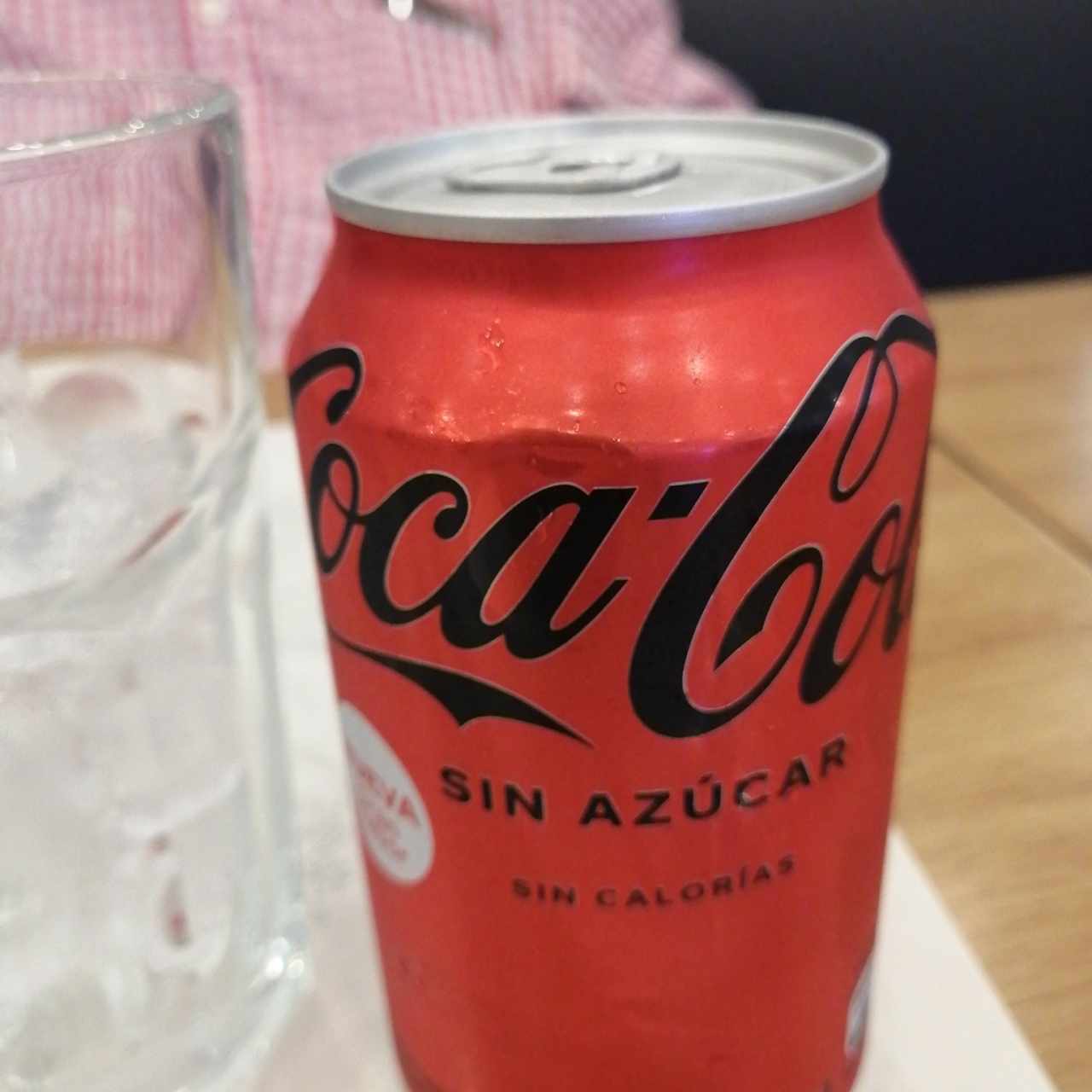 Coca cola sin azúcar