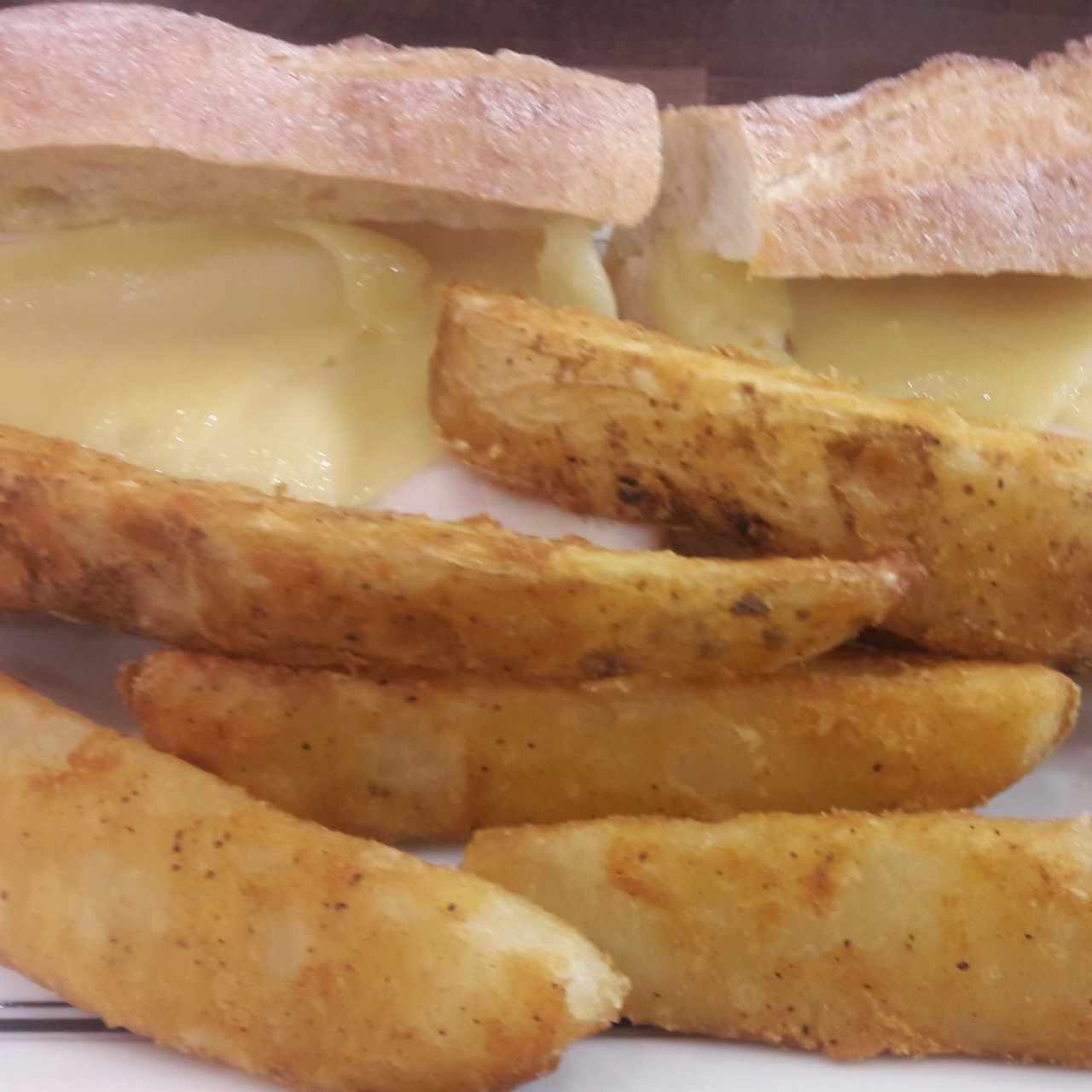 baguette de pavo y queso