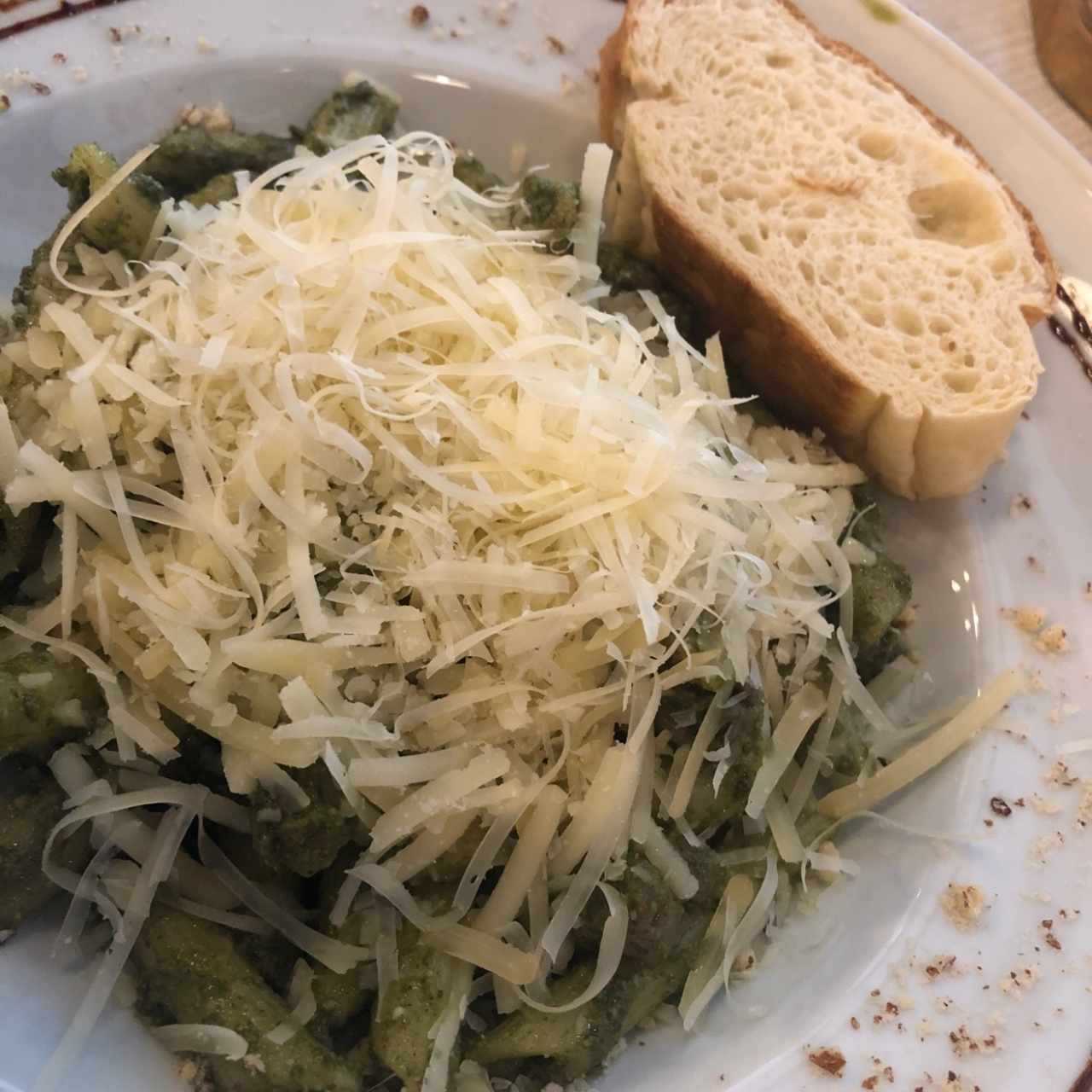 Penne al Oleo con Lomo 