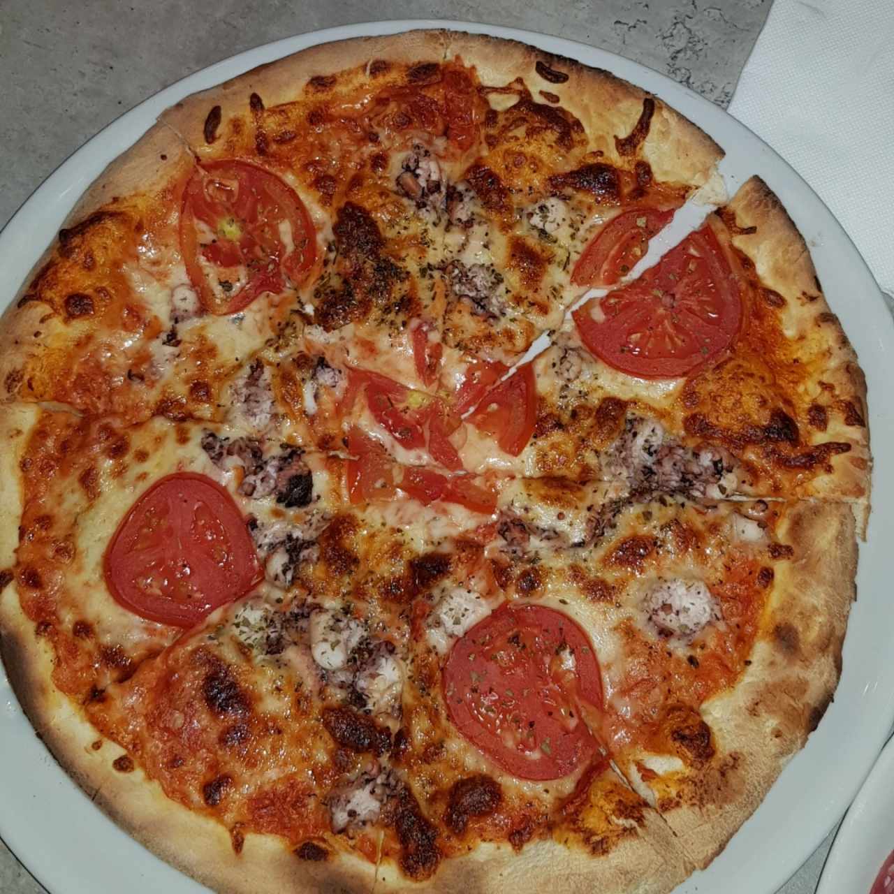 Pizza de Pulpo