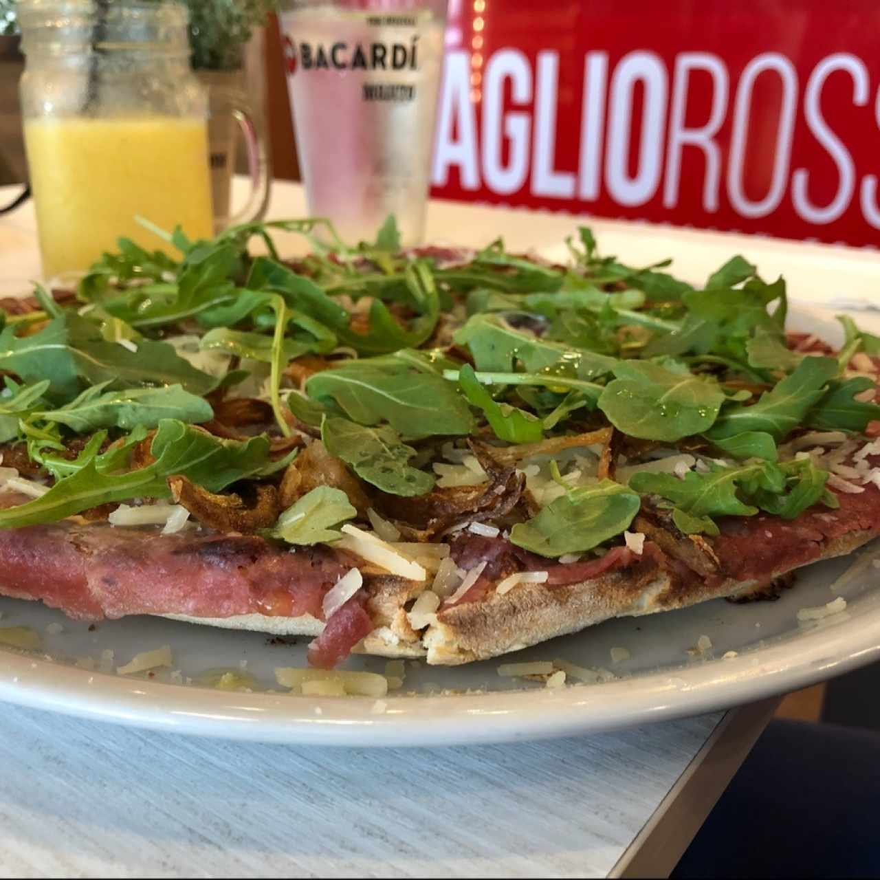 Pizza Carpaccio de Res