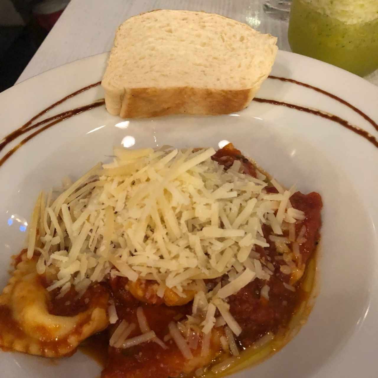 raviolis con queso