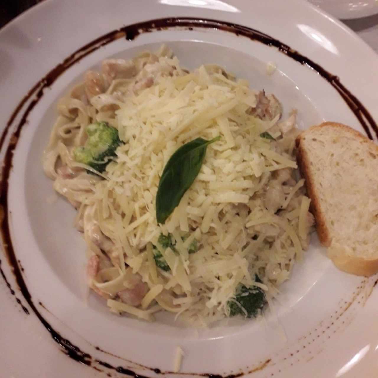 carbonara con pollo