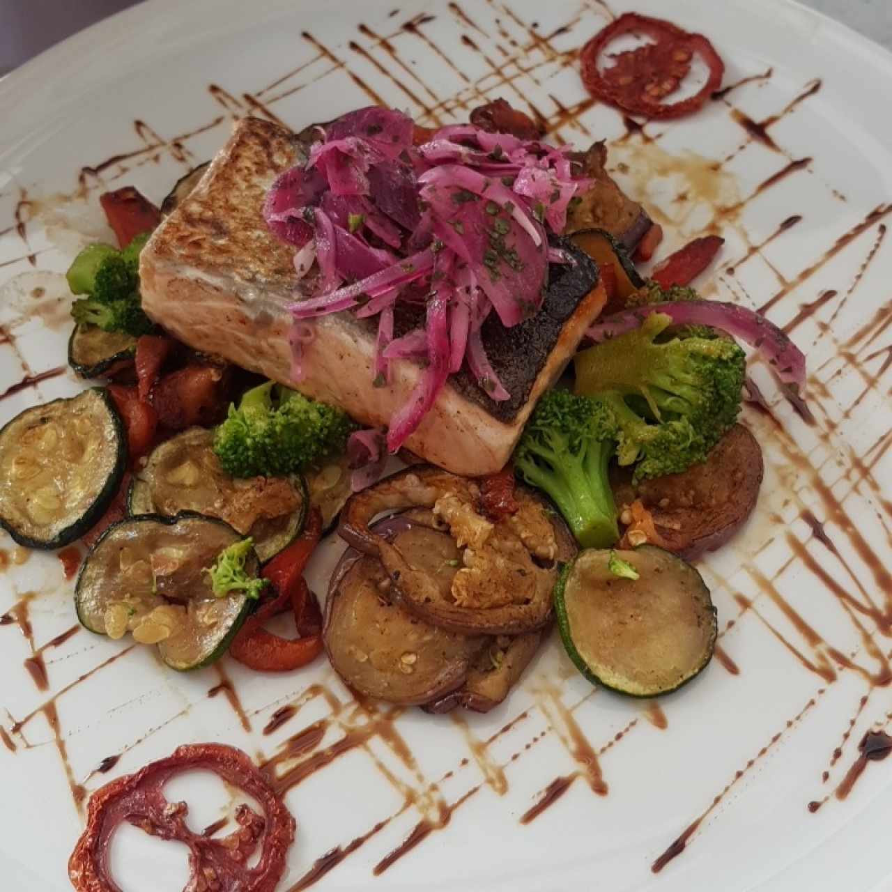 salmon al limón 