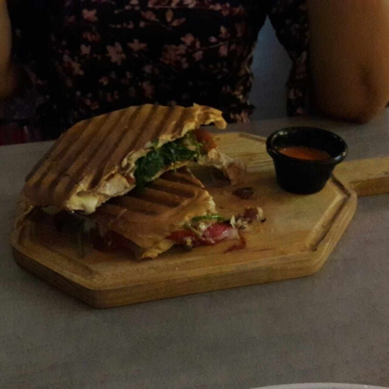 sandwich de pollo