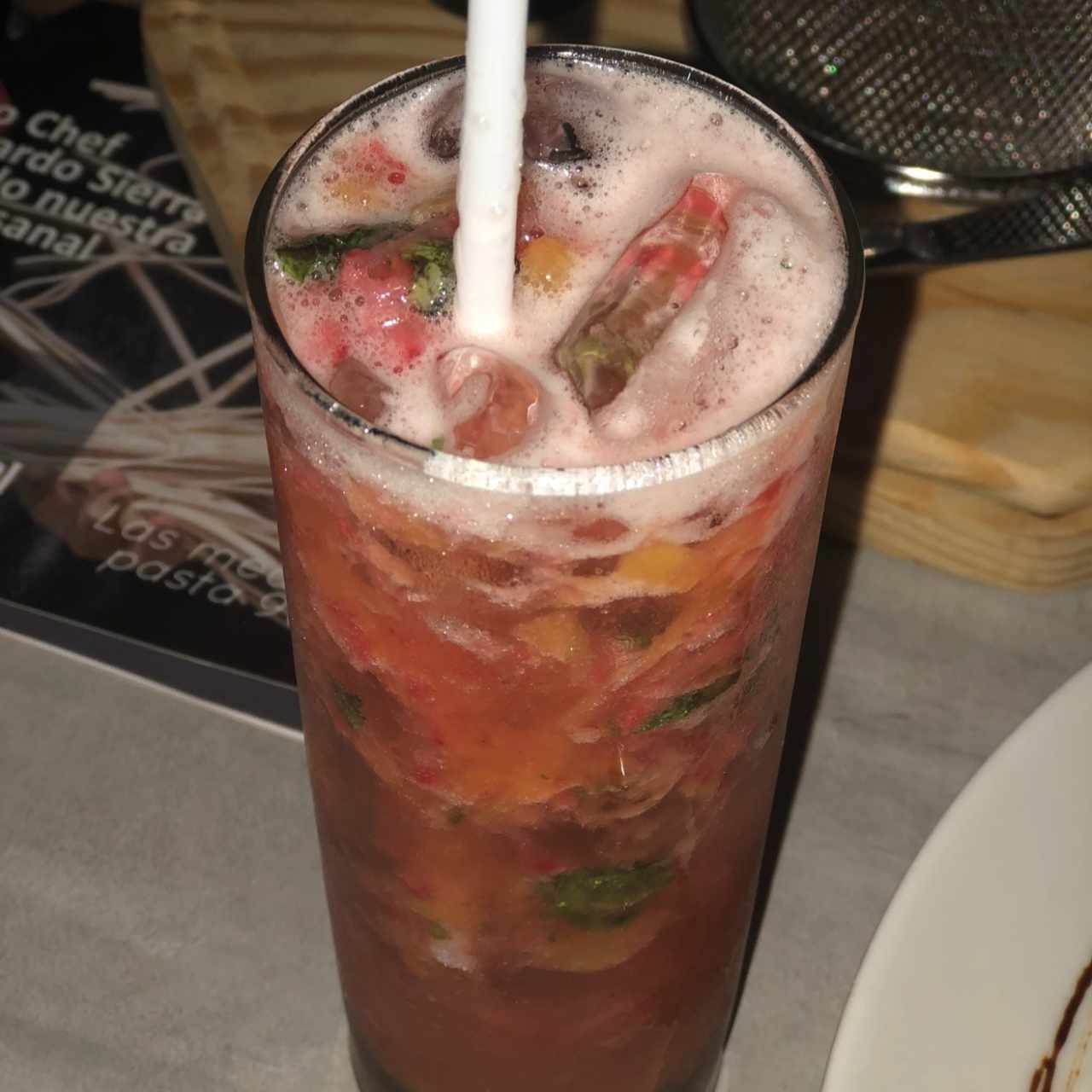 mojito de piña y fresa 