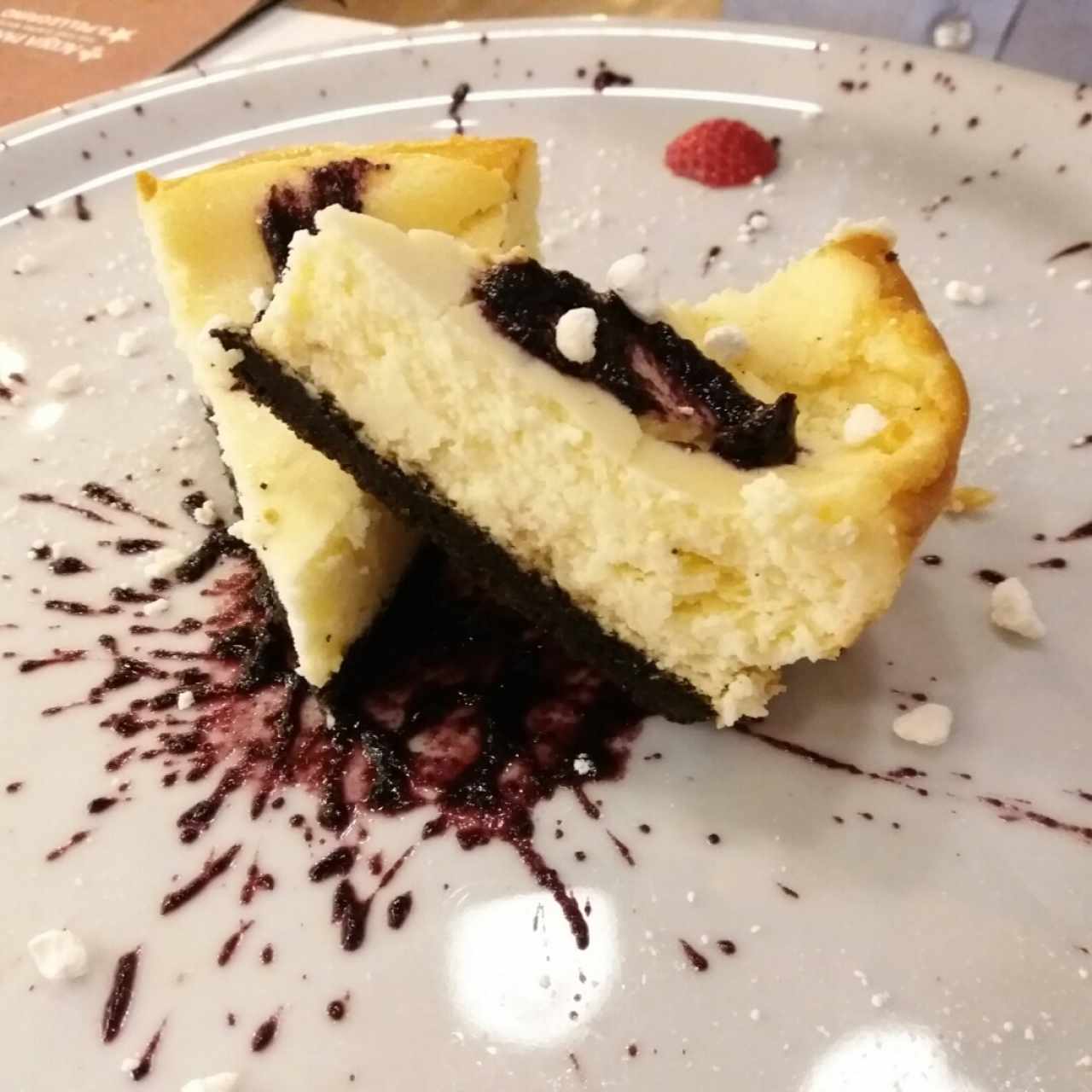 Oreo / Blueberry Cheesecake