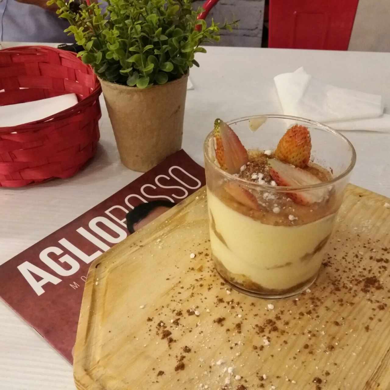 Tiramisú hecho con 100% mascarpone