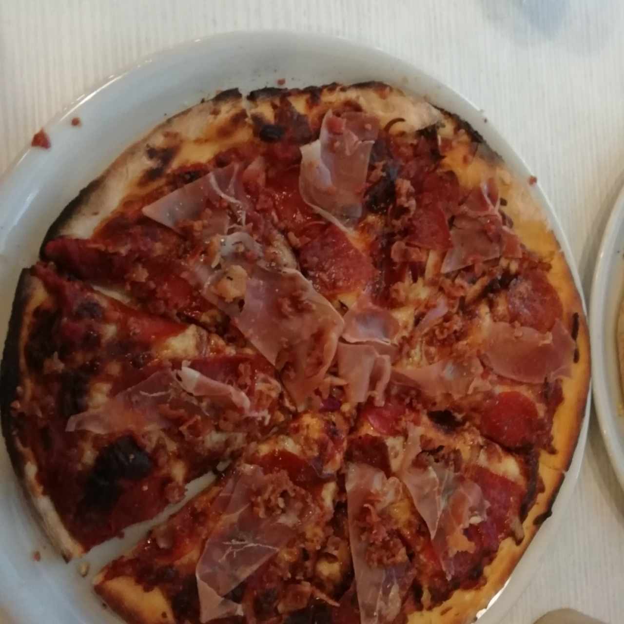 pizza tres carnes