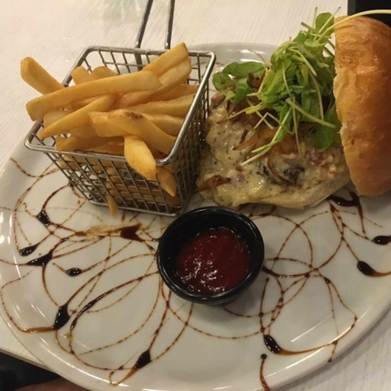 Hamurguesa “Carbonara Burger” 