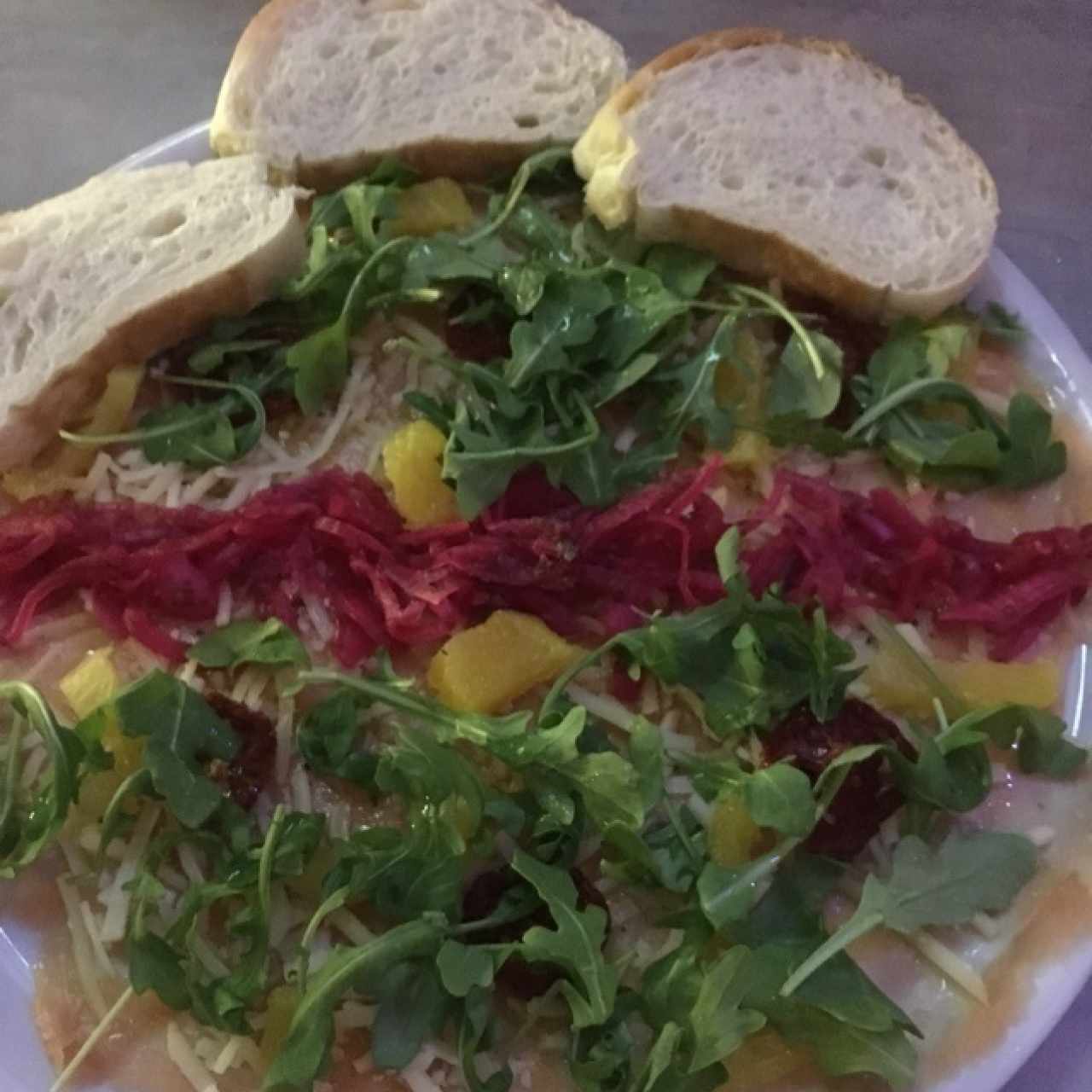 Carpaccio de salmón