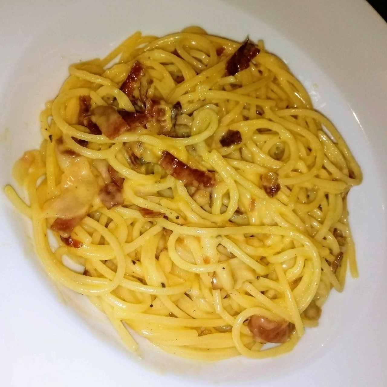 Spaghetti a la Carbonara