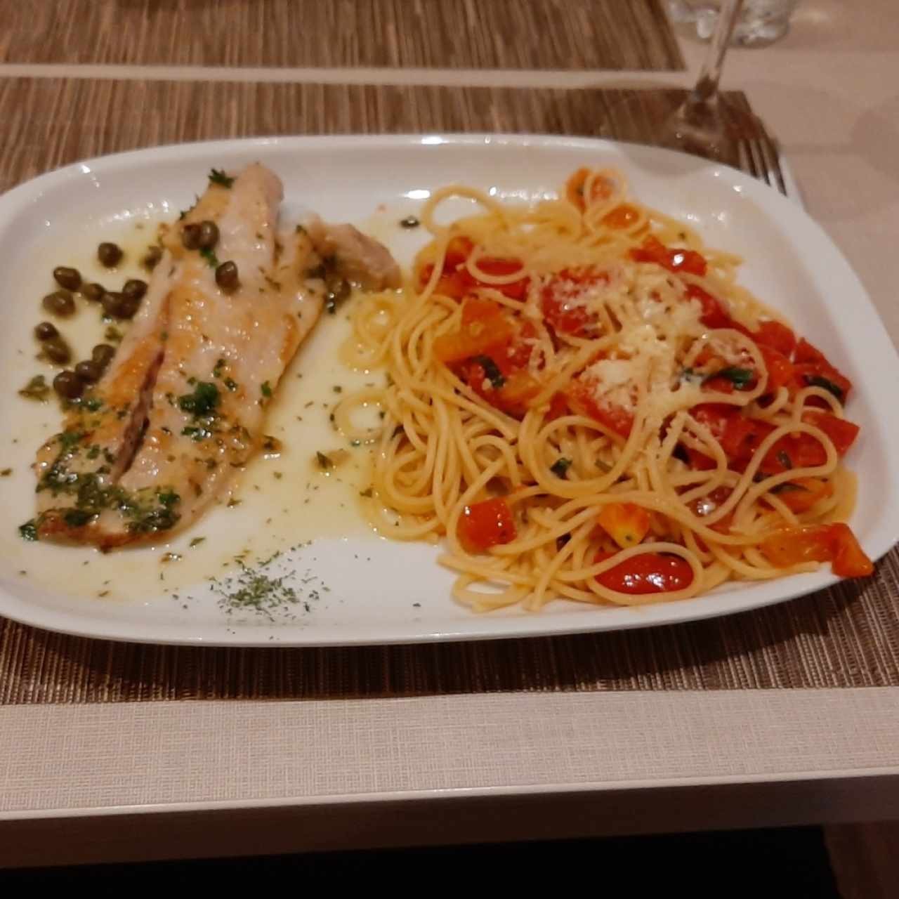 Corvina al limon