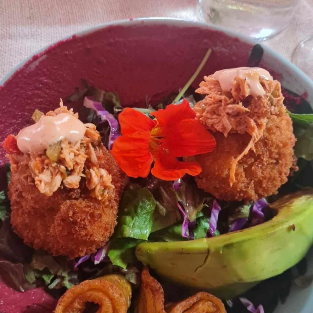 Croquetas de Arroz y Pollo 