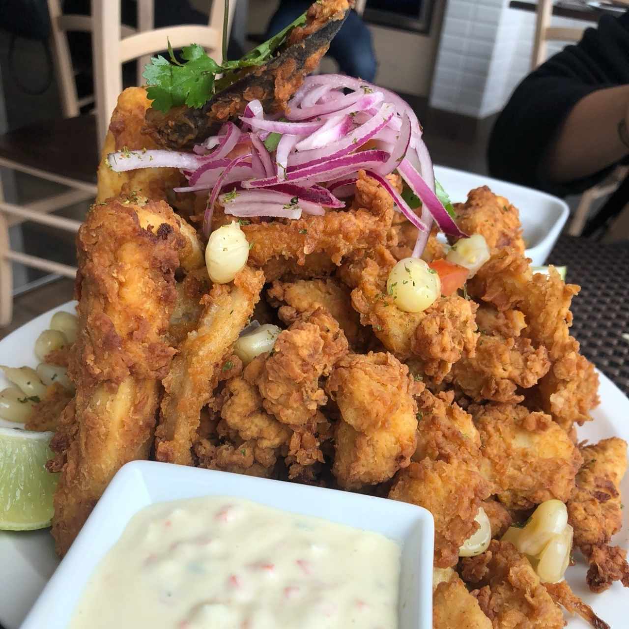 jalea de mariscos