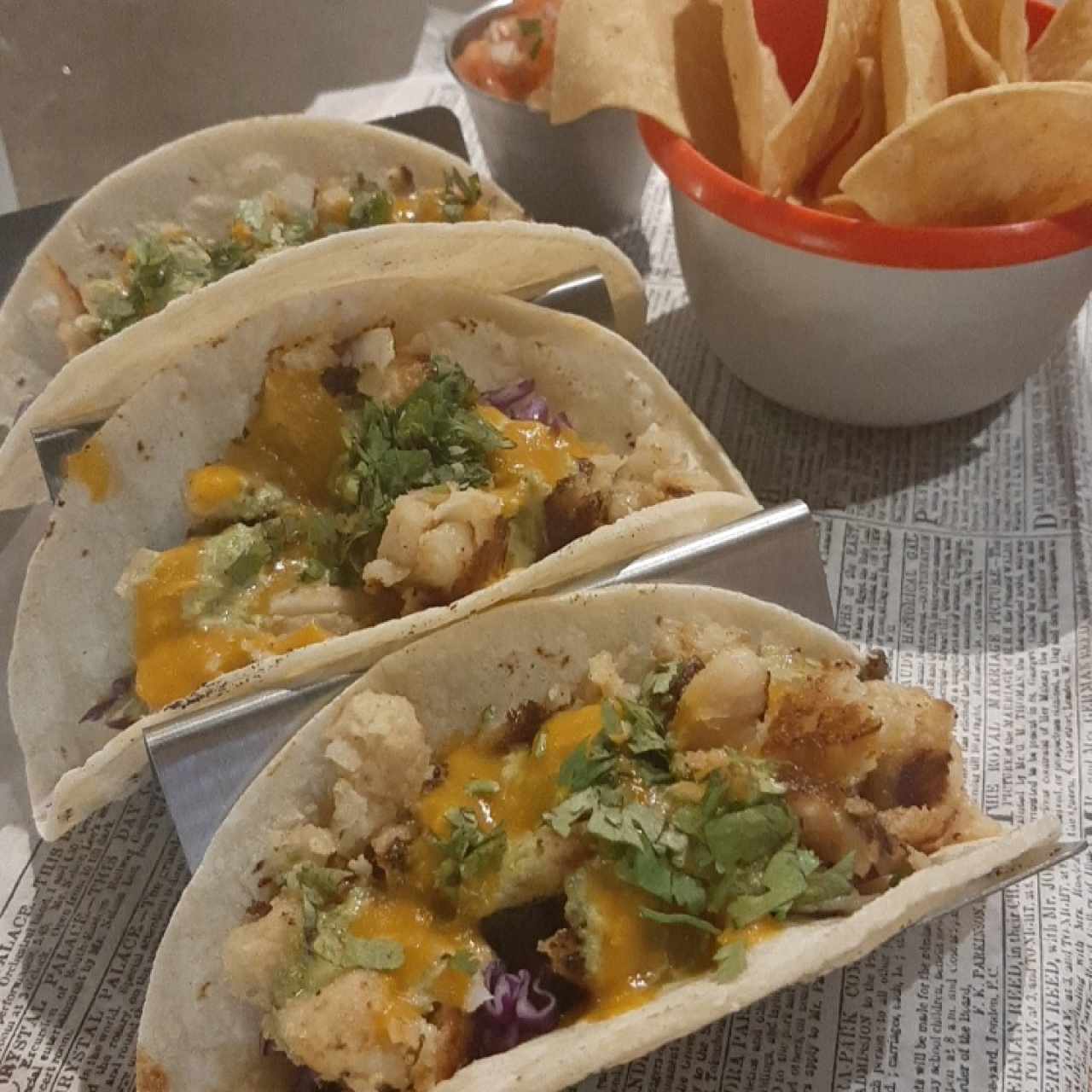 Cilantro's Fish Tacos