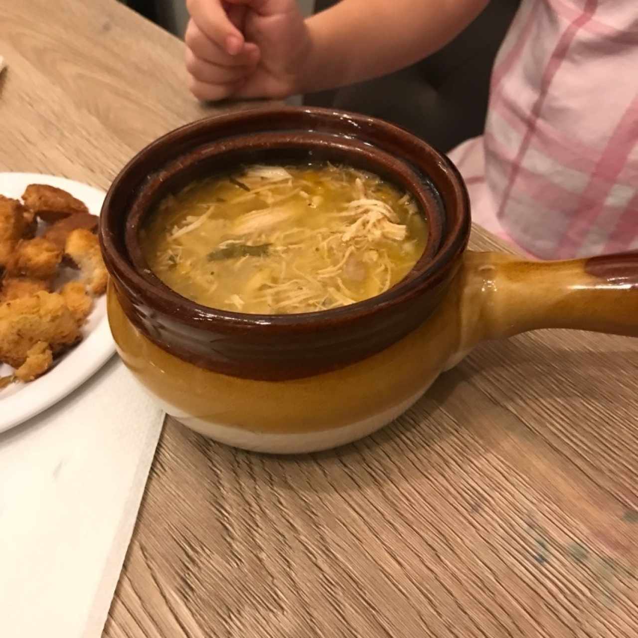 sopa de pollo 