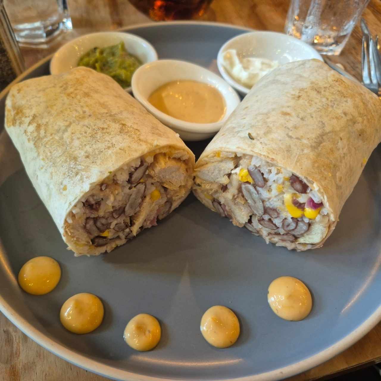 chicken burrito