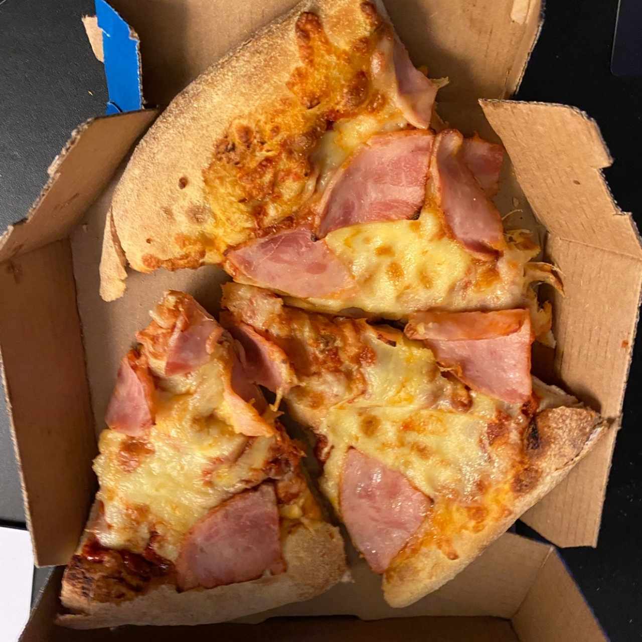 Calorias Pizza Jamon Y Queso Dominos