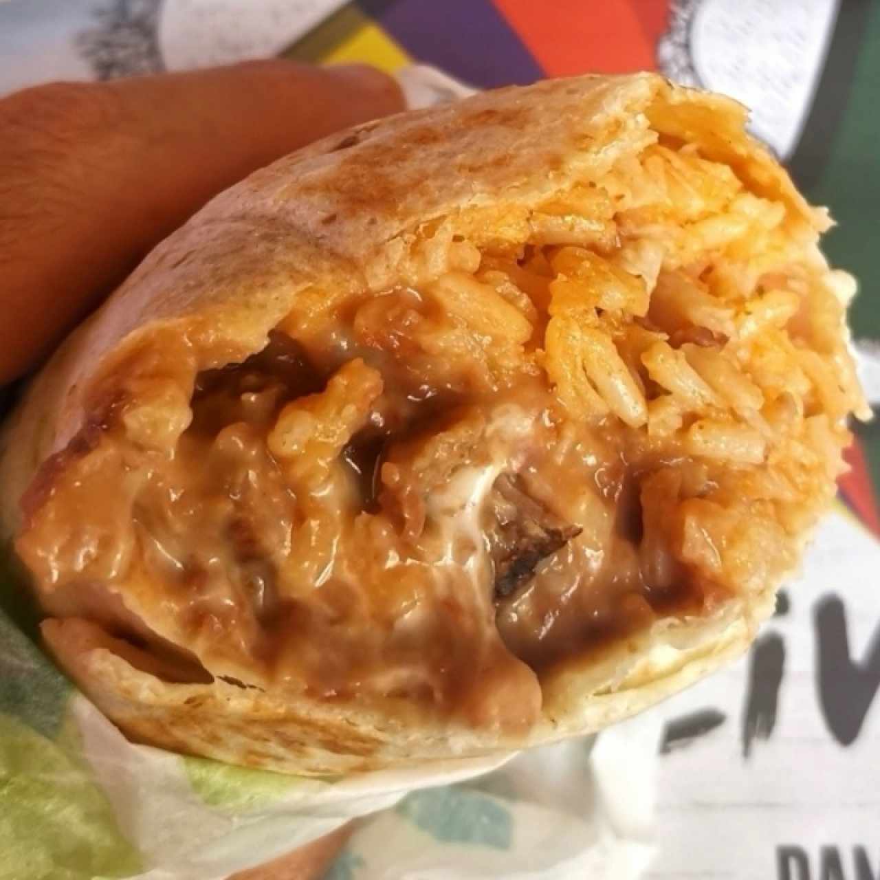 Double Grilled Cheese Burrito