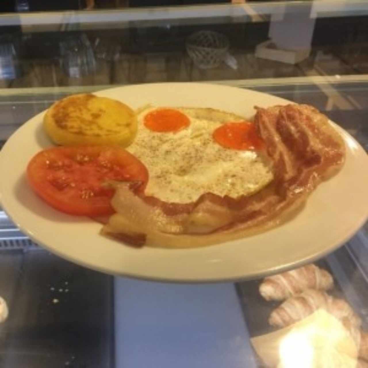 desayuno bacon