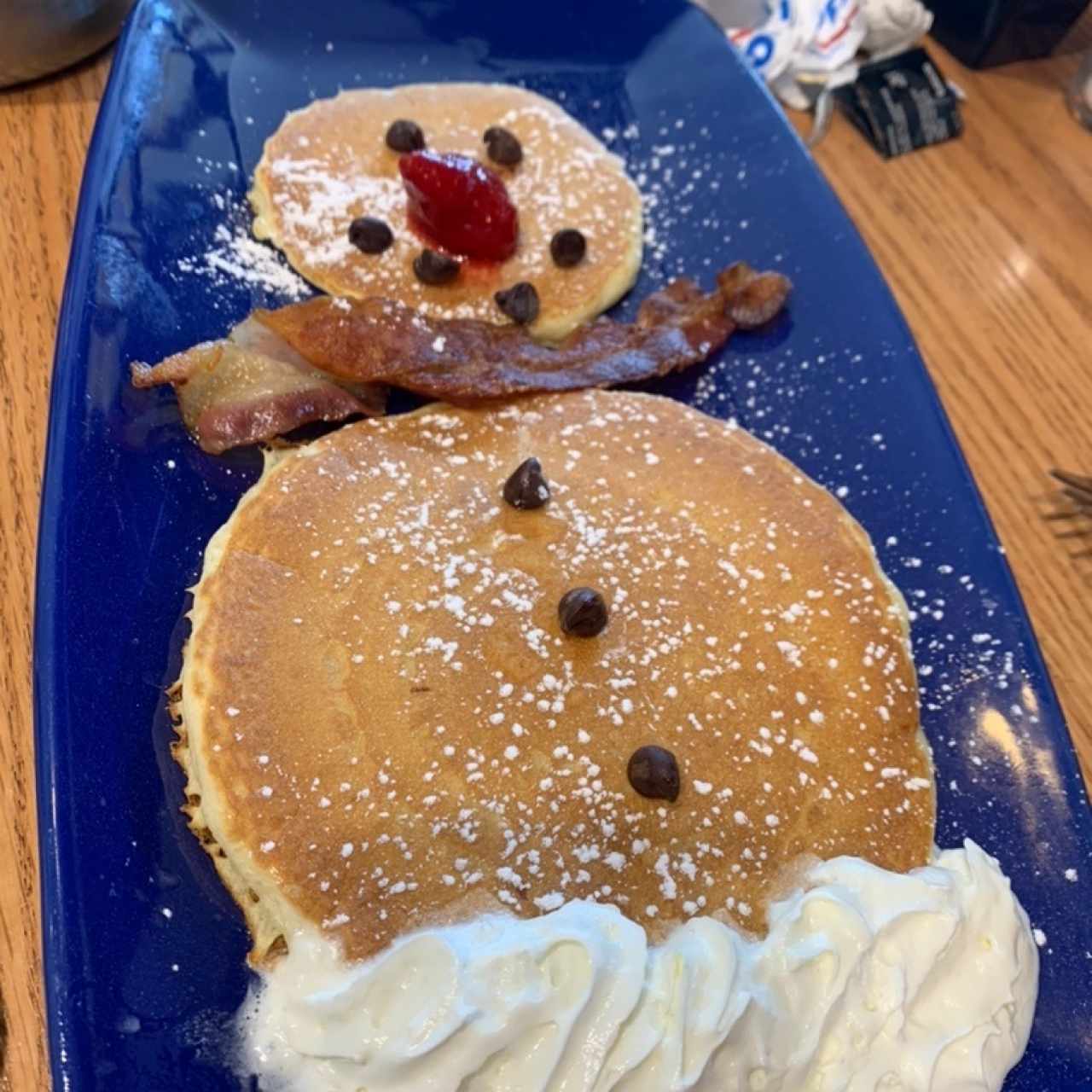 Pancake Snowman